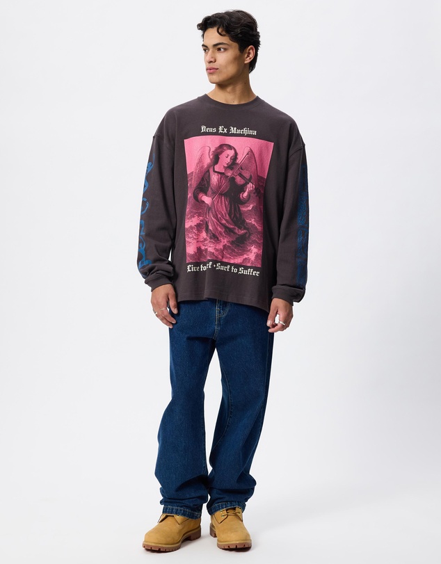Deus Ex Machina - Swell Maps Oversized LS Tee