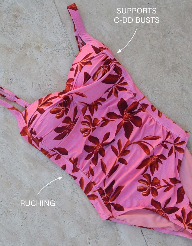 Nip Tuck Swim - Solstice Joanne Multifit Ruched Front One Piece