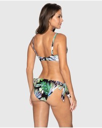 Nip Tuck Swim - Black Kakadu Isla Bikini Top