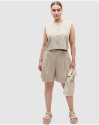 Seed Heritage - Tailored Utility Suit Short