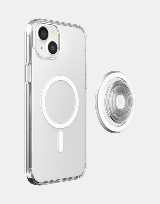 PopSockets - POPCASE MagSafe + PopGrip MagSafe for iPhone 15 Plus - Protective Phone Case & Phone Grip Holder