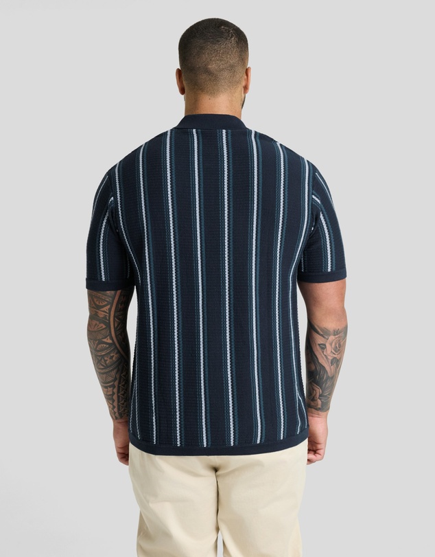 Johnny Bigg - Ripley Stripe Knit Polo