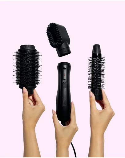Mermade Hair - Interchangeable Blow Dry Brush Black