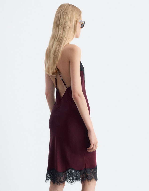 & Other Stories - Lace Trim Slip Dress