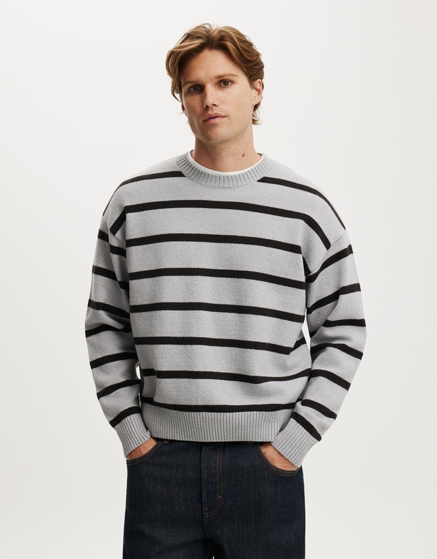Cotton On - Box Fit Crew Knit