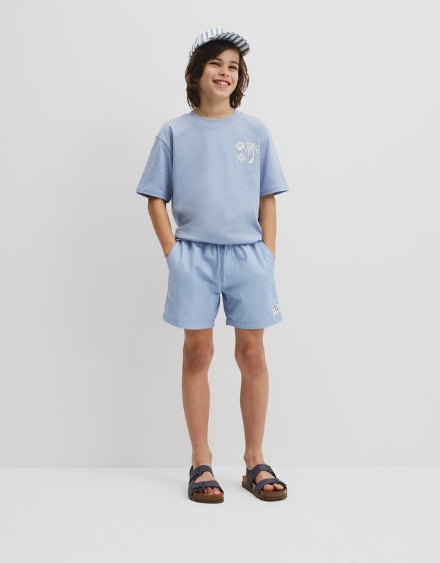 Country Road - Relaxed Hibiscus Print T-shirt