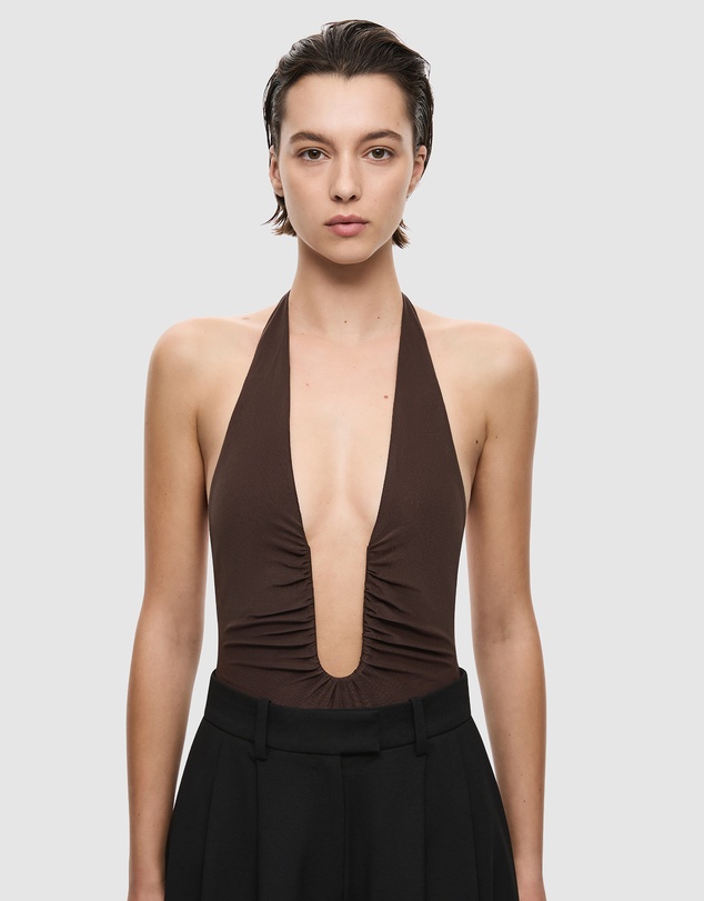 MISHA - Jennifer Cupro Bodysuit - ICONIC EXCLUSIVE