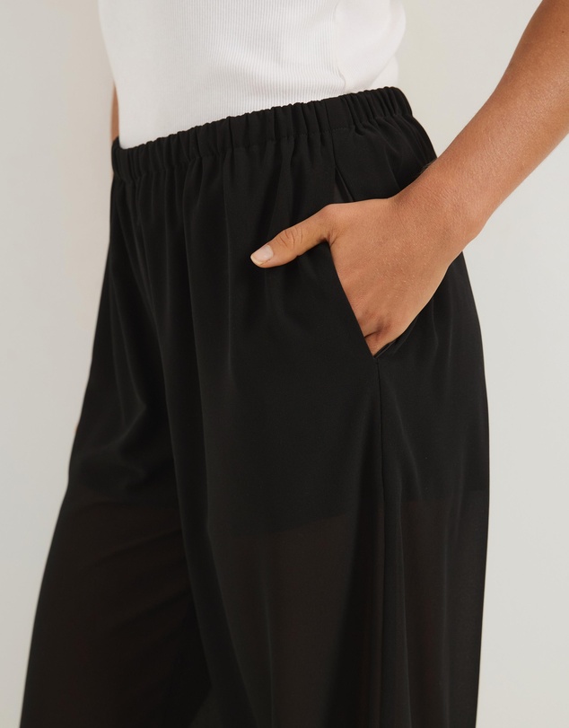 Atmos&Here - Jamie Relaxed Chiffon Pants