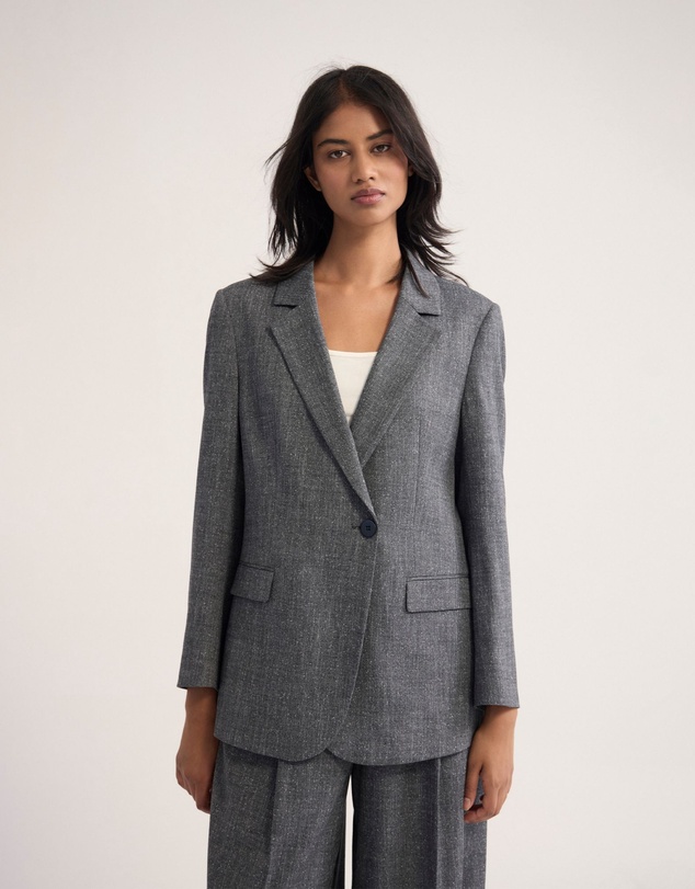 Oxford - Calliope Oversized Cinched Blazer