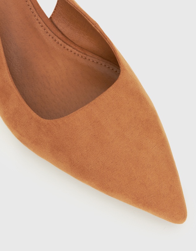 Betts - Wider Fit Jerry Slingback Stiletto Heel Pumps