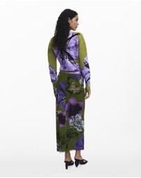 Desigual - big flowers Skirt designed by Mr. Christian Lacroix