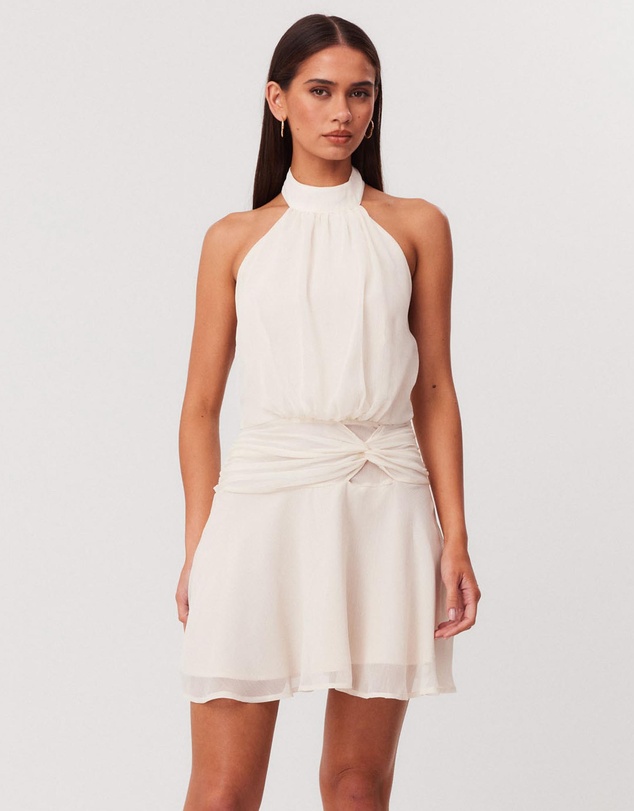 SNDYS - Carys Halter Mini Dress