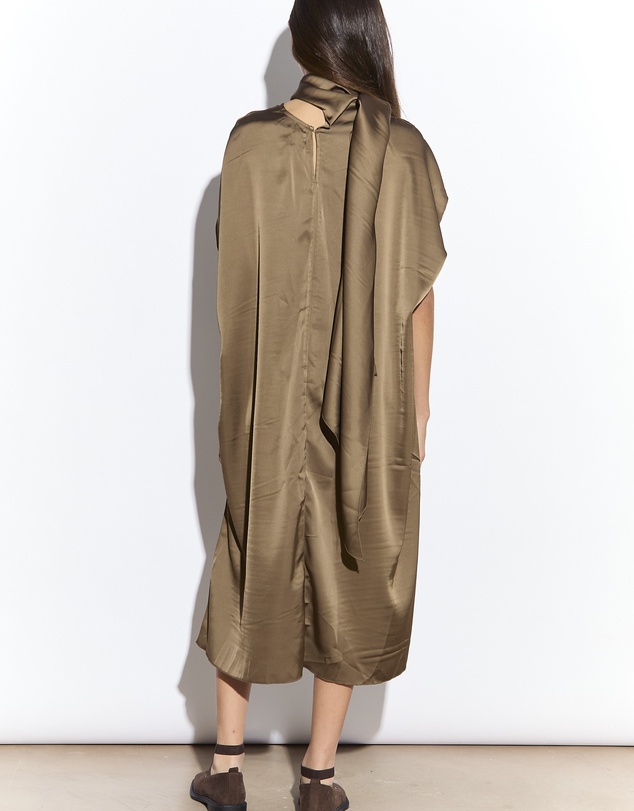 Glamorous - Scarf Neck Midi Dress