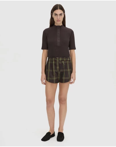 C&M CAMILLA AND MARC - Aubrey Elbow Sleeve Rib Top