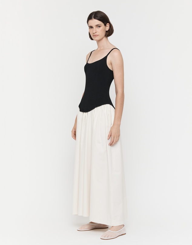 FRIEND of AUDREY - The Drop-waist Full Dress