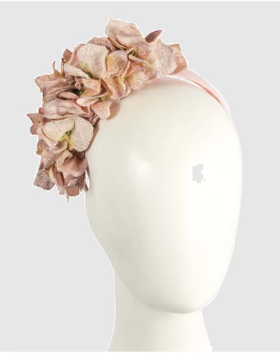 Max Alexander - Pink Flowers Fascinator