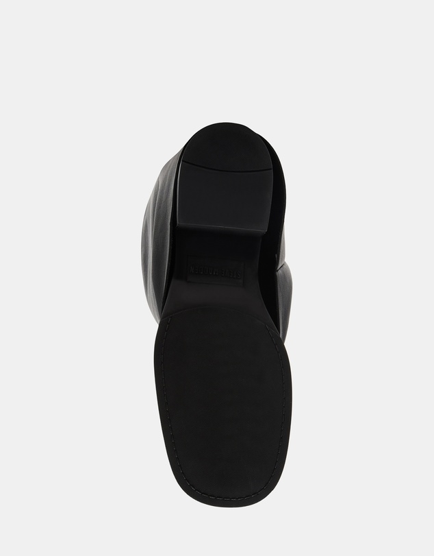 Steve Madden - Benton Black Leather Boots
