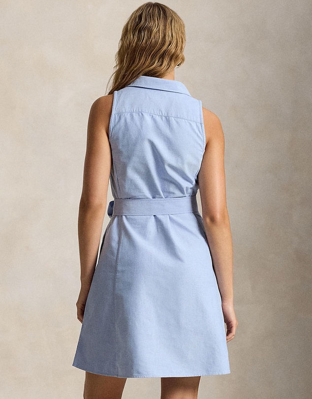 Polo Ralph Lauren - Cotton Oxford Sleeveless Shirtdress