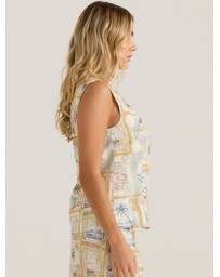Sass - Reo Button Vest