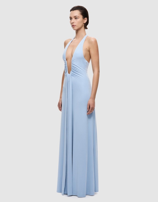 MISHA - Jennifer Cupro Maxi Dress