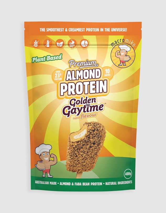 Macro Mike - Golden Gaytime Premium Almond Protein - 400g