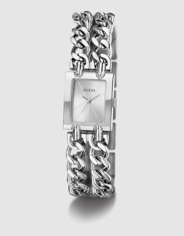 GUESS - GUESS Ladies Silver-Tone Analogue Watch