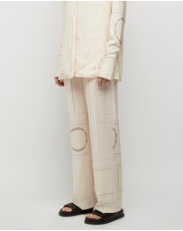 FRIEND of AUDREY - Elio Monogram Pants