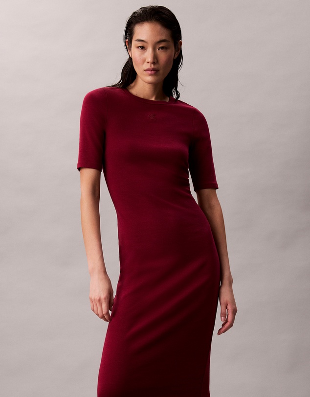 Calvin Klein Jeans - Cotton Contour Midi Dress