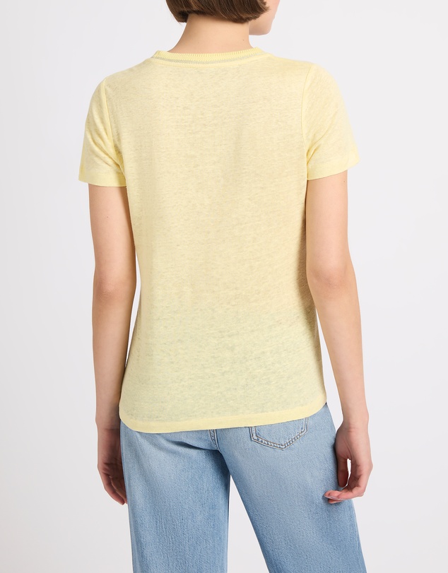 Marcs - Kat Linen Crew Neck Tee