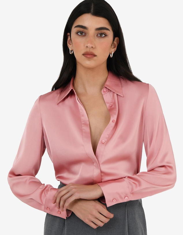 Forcast - Mae Satin Shirt