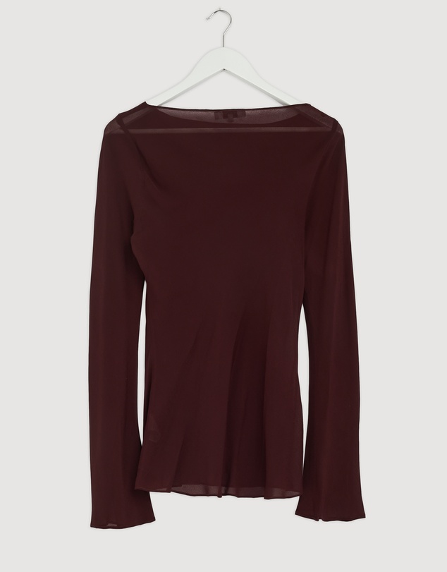 Revibe - Repaired Minima Esenciales Olen Sheer Layered Top - AU 14