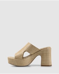Siren - Milky Platform Sandals