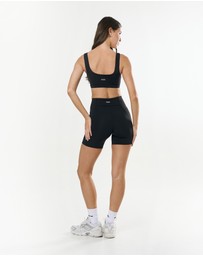 STAX. - Pocket Midi Bike Shorts Astryx - Carbon