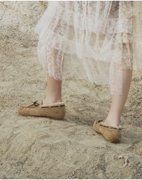 EVERAU - EverAU Ugg Miracle Moccasin Leather Upper Moccasins