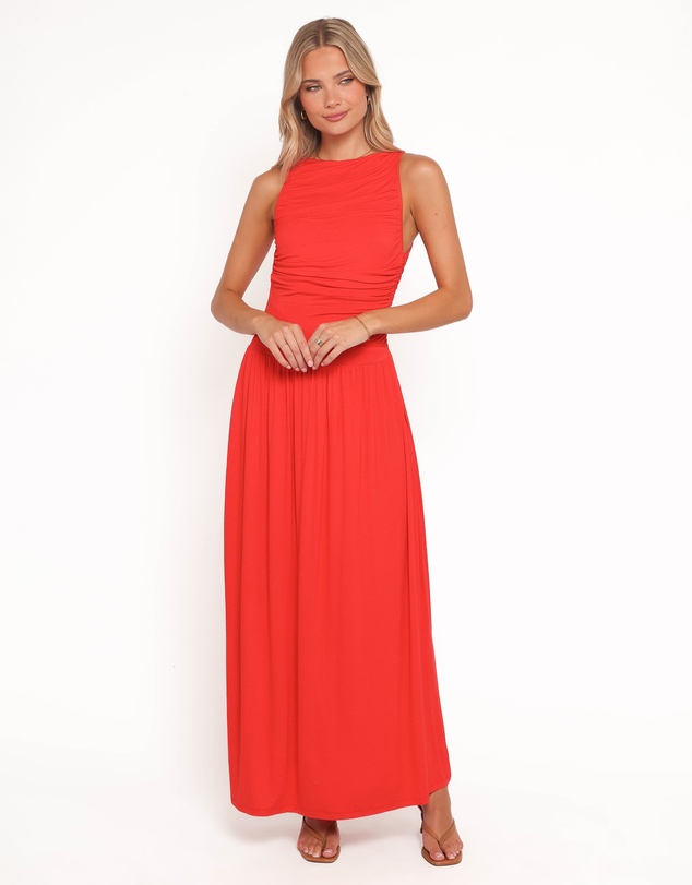 Petal & Pup - Shirley Maxi Dress - Red