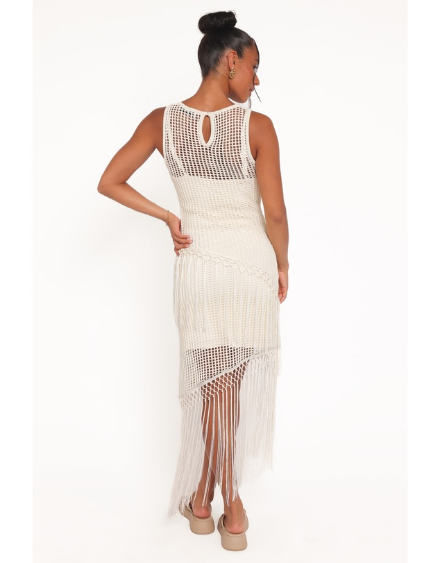 Petal & Pup - Adella Midi Dress - Natural