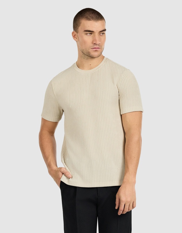 Tarocash - Bowen Textured T Shirt