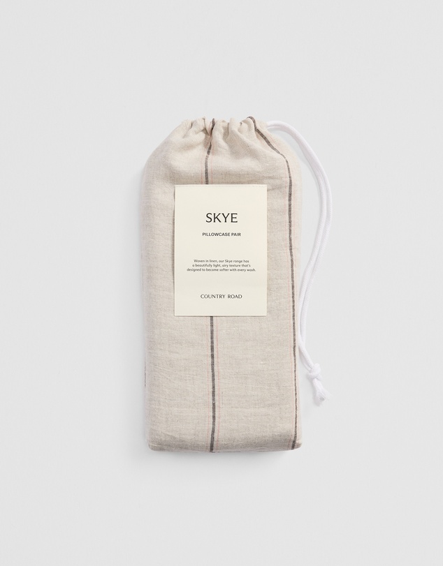 Country Road - Skye Linen Standard Pillowcase Pair