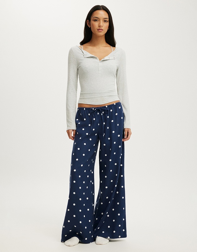 Cotton On Body - Cloud Soft Flannel Wide Leg Pants