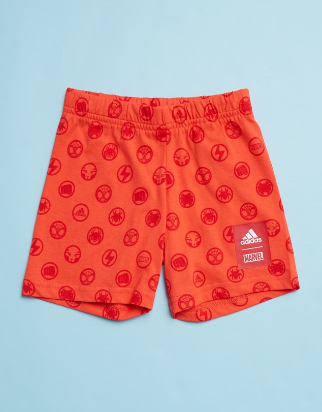 adidas Sportswear - Adidas X Marvel Spider-Man Tee & Shorts Set - Babies