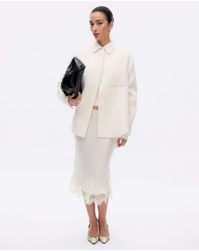 Minima Esenciales - Orla Double Faced Wool Jacket