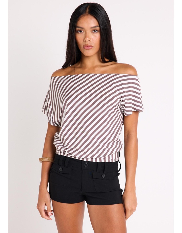 Insight - Candice Striped Slouch Top