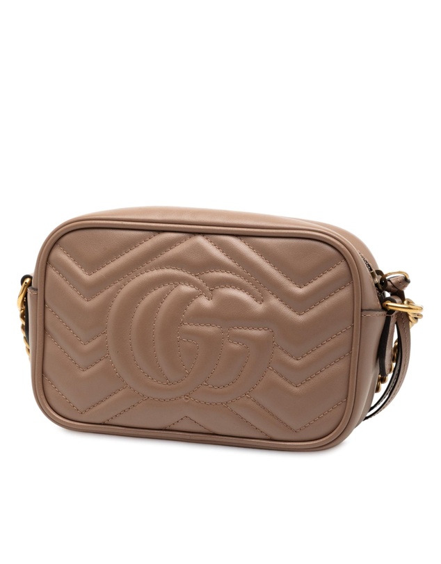 Pre-Loved by Azura Reborn - Pre-Loved Mini GG Marmont Matelasse Leather Crossbody