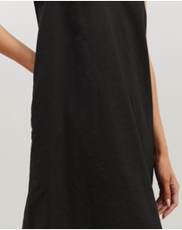 Atmos&Here - Mia A-Line Linen Blend Mini Dress