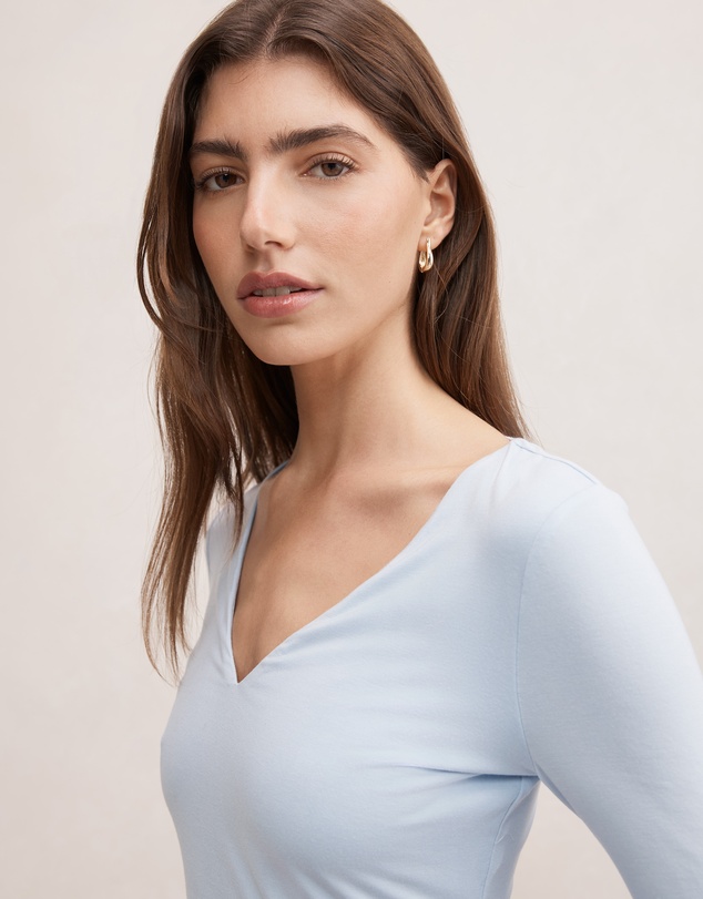 Forever New - Tia V Neck 3/4 Sleeves Top