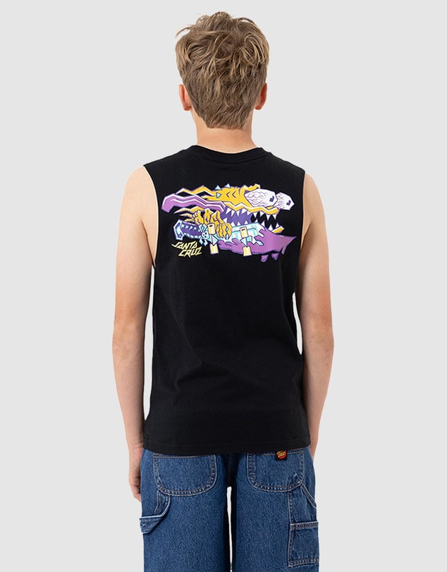 Santa Cruz - Meek Scratched Slasher Muscle Tee - Teens