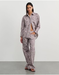 Jag - Carrie Slouch Jean Leopard
