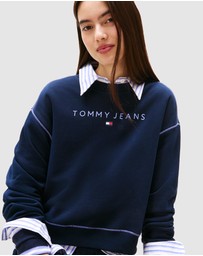 Tommy Jeans - Relax Stitch Linear Crew Sweatshirt