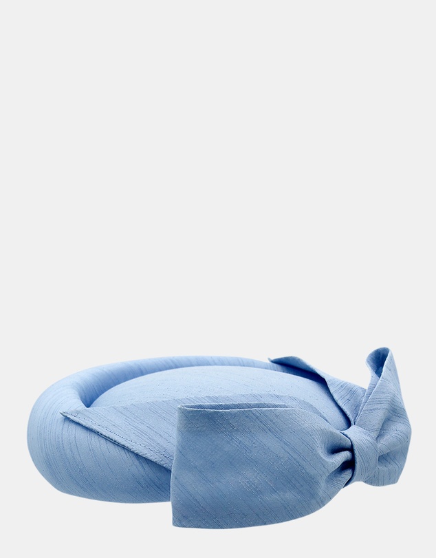 Morgan & Taylor - Samara Pillbox Hat in Blue