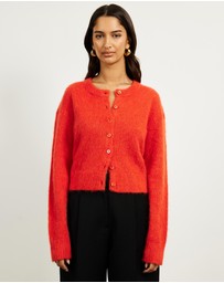 Minima Esenciales - Harriette Alpaca Wool Blend Cardigan